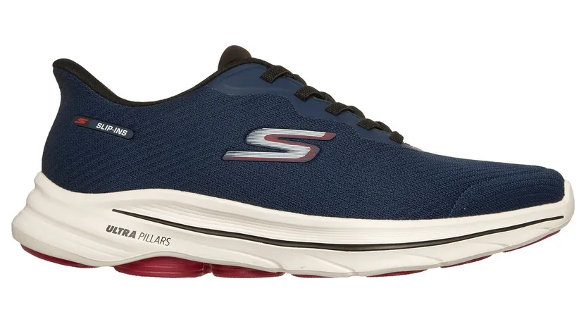 Skechers Slip-ins: GO WALK 8 – Pate Sneaker Marine/Rood