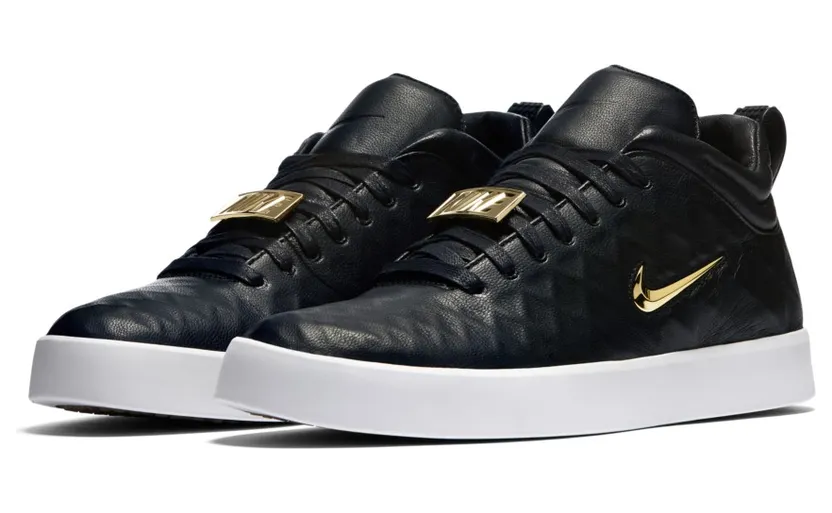 Nike Tiempo Vetta 17 Black White Metallic Gold