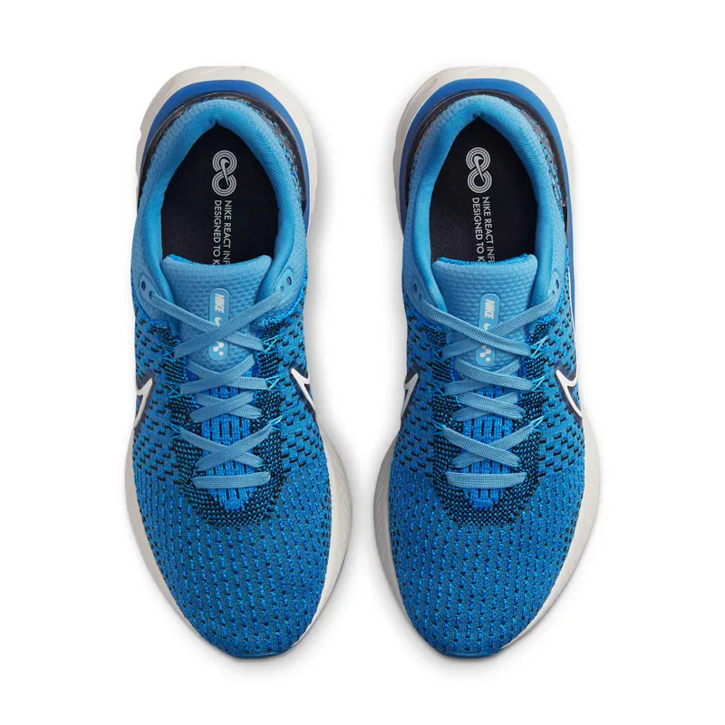 Nike React Infinity Run Flyknit 3 for Men (straat) Blue (DH5392-400)