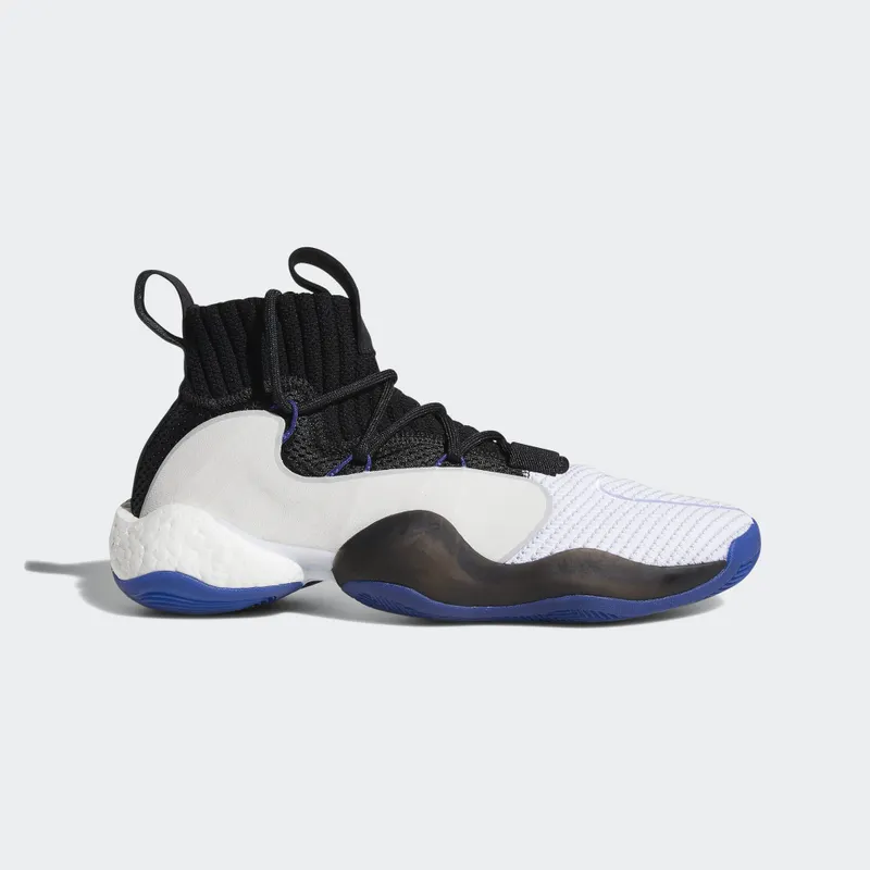 adidas Crazy BYW X Black White Purple Core Black/Cloud White/Real Purple (B42244)