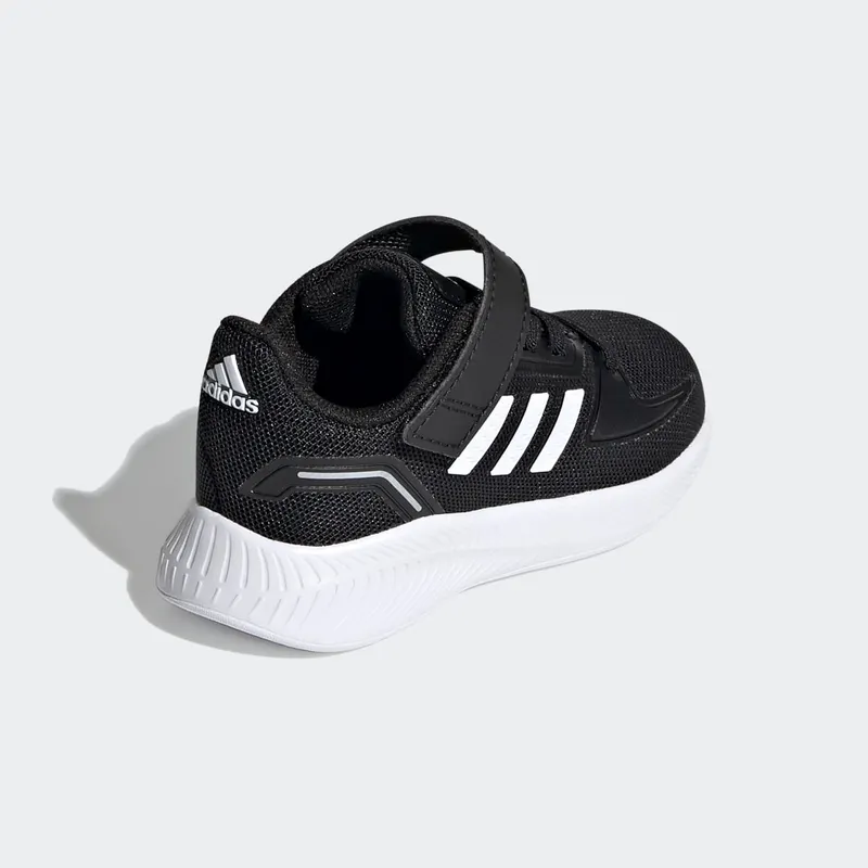 Adidas Runfalcon 2.0 Core Black / Cloud White / Silver Metallic (FZ0093)