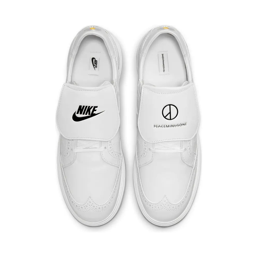 Nike x PEACEMINUSONE Kwondo 1 Triple White – “White / White / White” (DH2482-100)