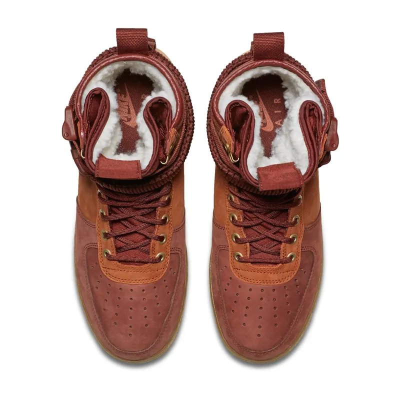 Nike SF Air Force 1 Premium Dark Russet Dark Russet/Phantom/Gum Light Brown (AQ0118-200)