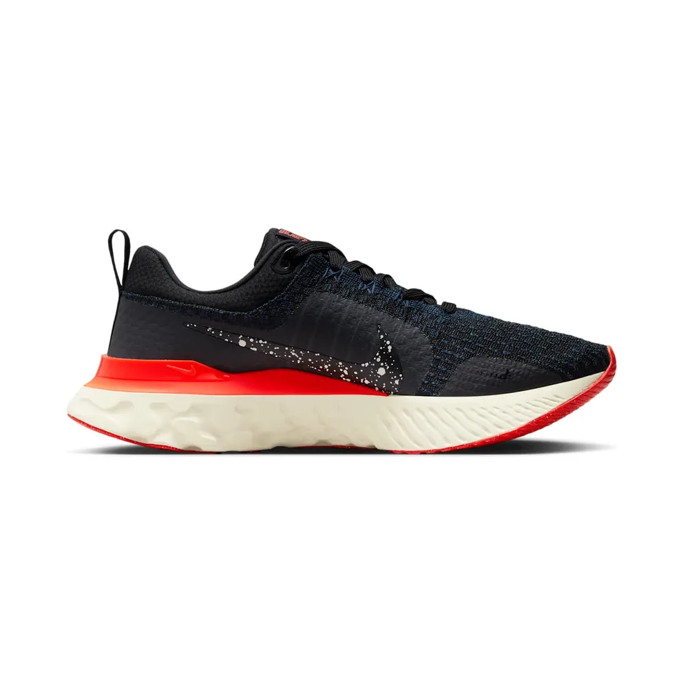 Nike React Infinity Run Obsidian Bright Crimson (DZ3014-002)