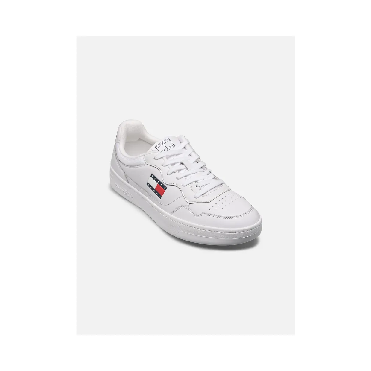Tommy Hilfiger Embossed Cupsole “White” (EM0EM01443YBR) (2)