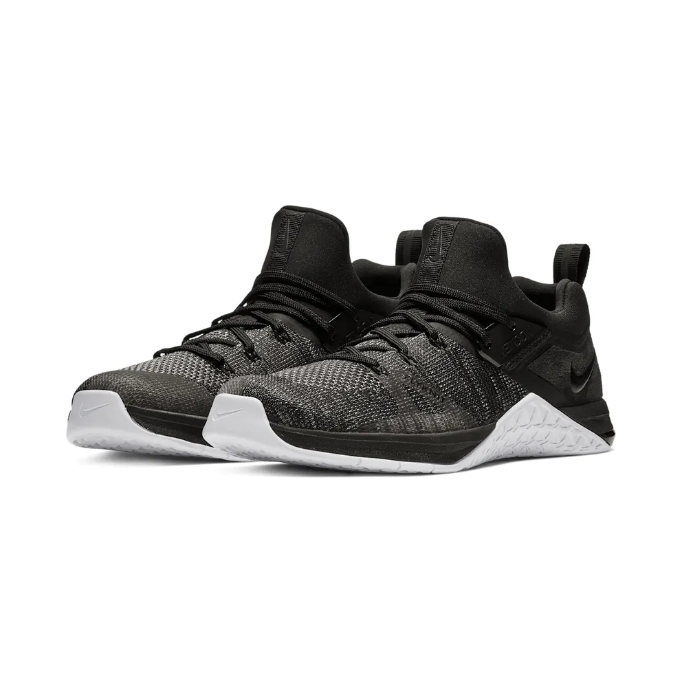 Nike Metcon Flyknit 3 Black Matte Silver Black/Black-White-Matte Silver (AQ8022-001)