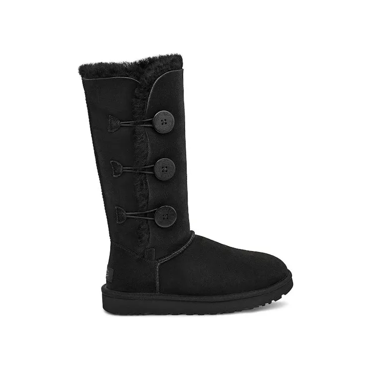 UGG Bailey Button Triplet II Boot Black (1016227-BLK)
