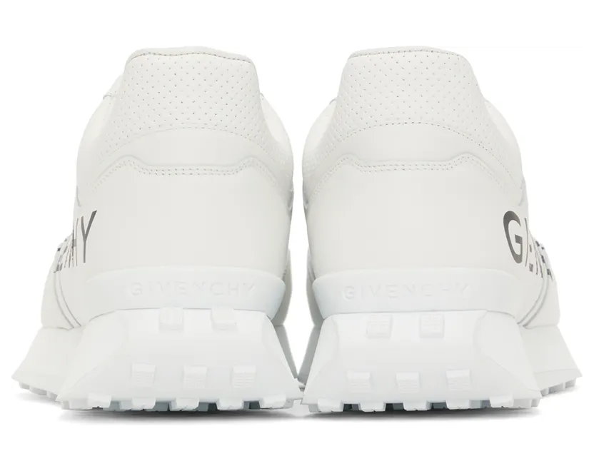 Givenchy White Leather Sneakers (BH005CH16R) (2)