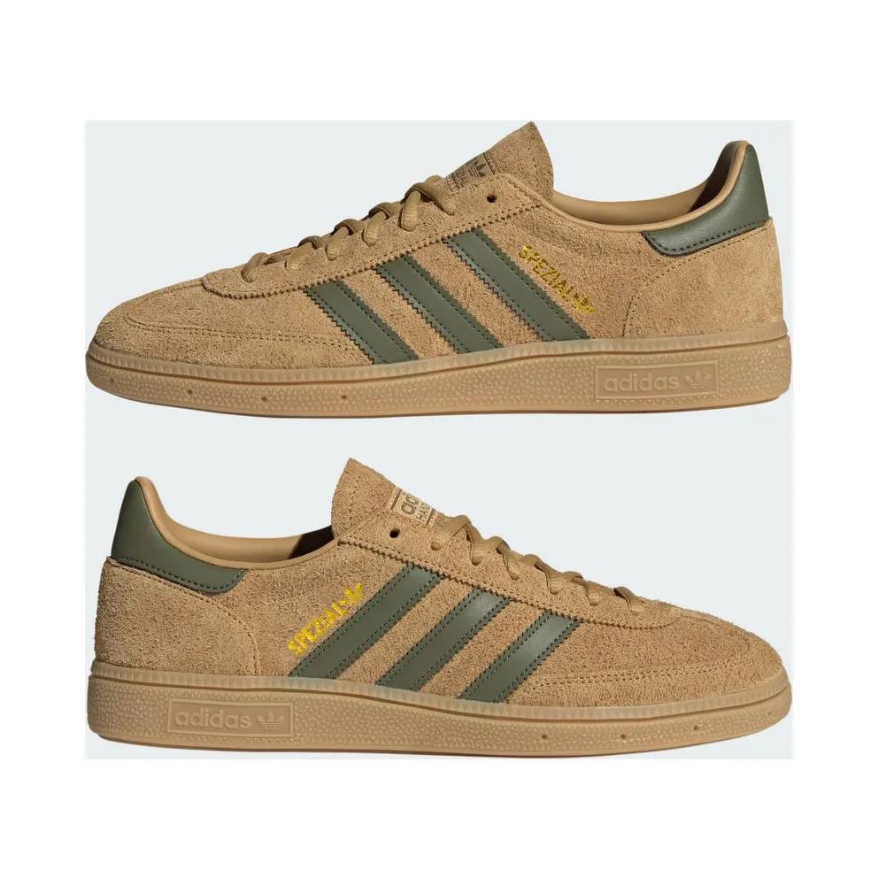 Adidas Handball Spezial Golden Beige / Focus Olive / Gum (JQ8298)