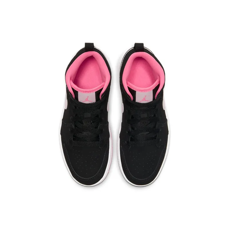 Jordan 1 Mid Black Digital Pink (640737-066)