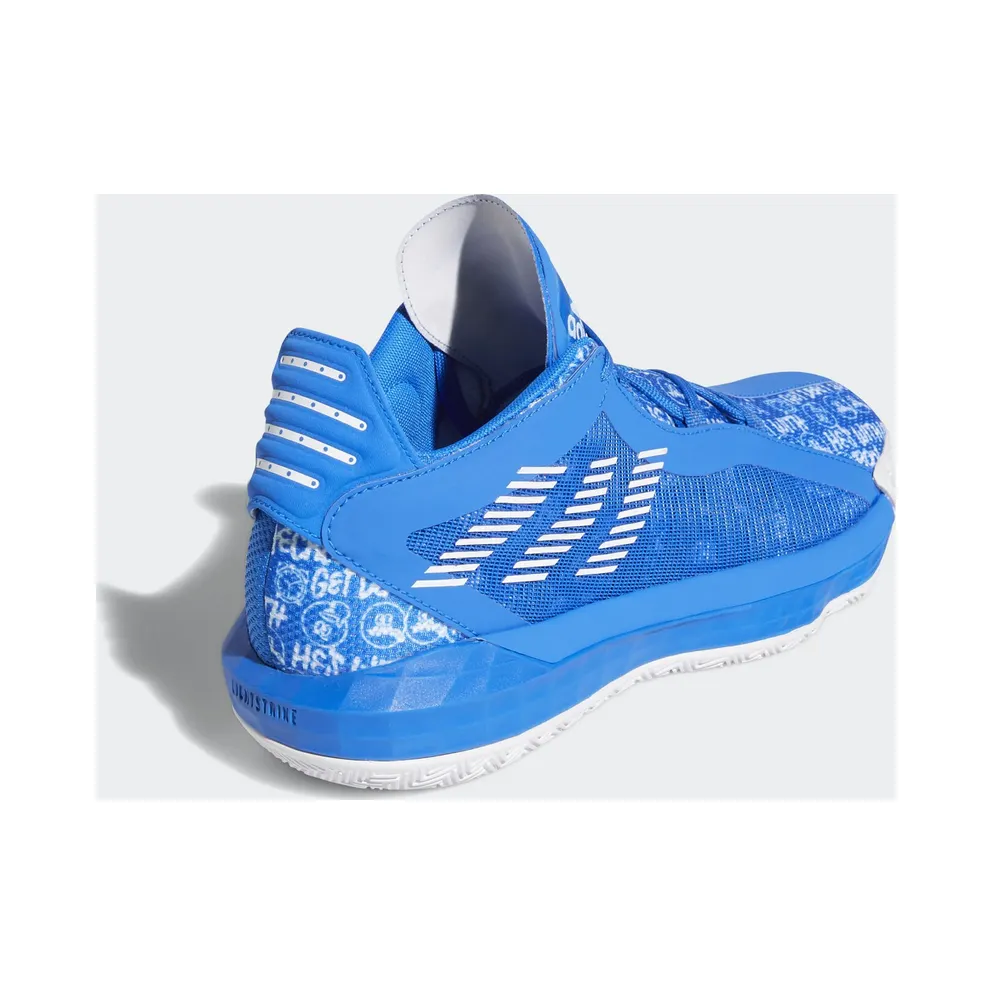 adidas Dame 6 Glory Blue Glory Blue/Cloud White/Glory Blue (FU6809)