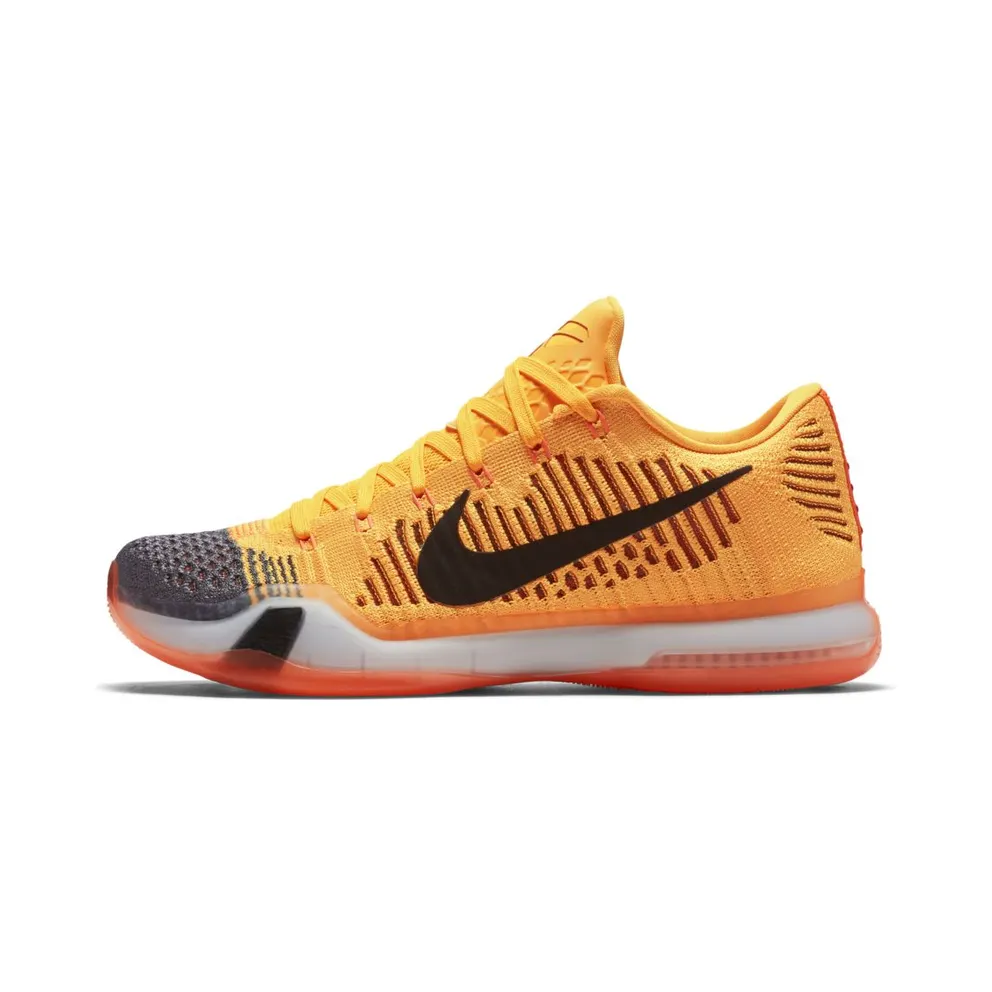 Nike Kobe 10 Elite Chester Total Orange/Black-Laser Orange-Tumbled Grey (747212-818)