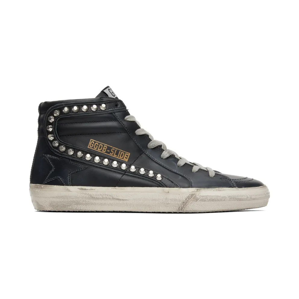 Golden Goose Black Slide Classic Sneakers (GMF00115.F000323.90100)
