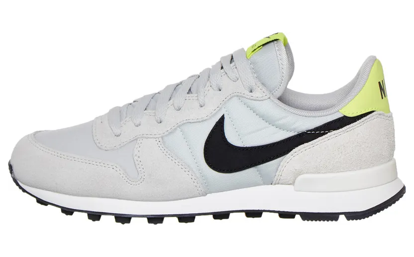 Nike Internationalist Grey Fog / Black / Lemon Venom / Summit White (828407-033)