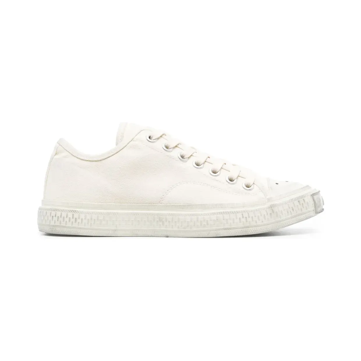 Acne Studios Ballow Tag gerafelde “White” (AD0519)