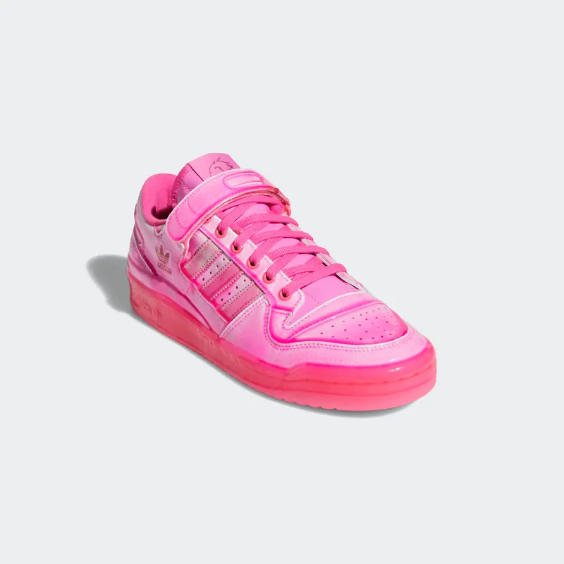Adidas Jeremy Scott Forum Dipped Low Solar Pink / Solar Pink / Solar Pink (GZ8818)