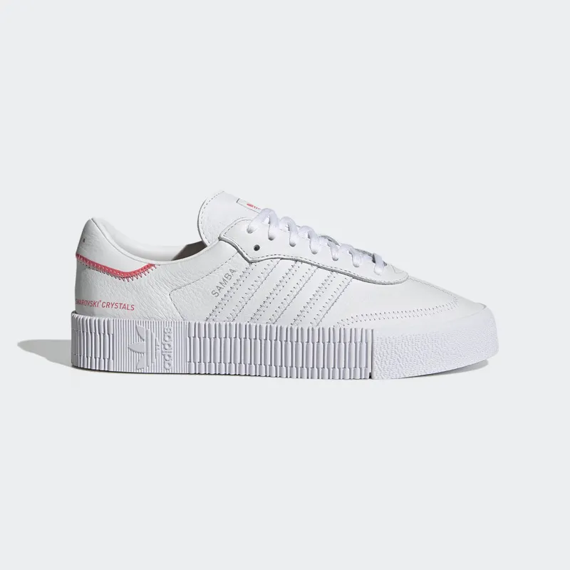 Adidas Swarovski x Sambarose ‘Cloud White’ Cloud White/Cloud White/Silver Metallic (H05131)