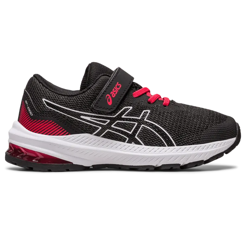 Asics GT-1000 11 PS Black/Electric Red (1014A238.008)