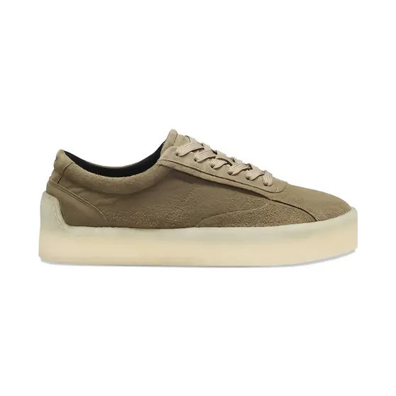 Hugo Boss Hugo Flatform-Sneakers aus Wildleder “Green” (50557727)