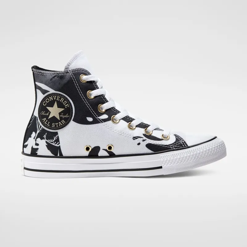 Converse Chuck Taylor All Star Hi Frozen 2 White Black (167358C)