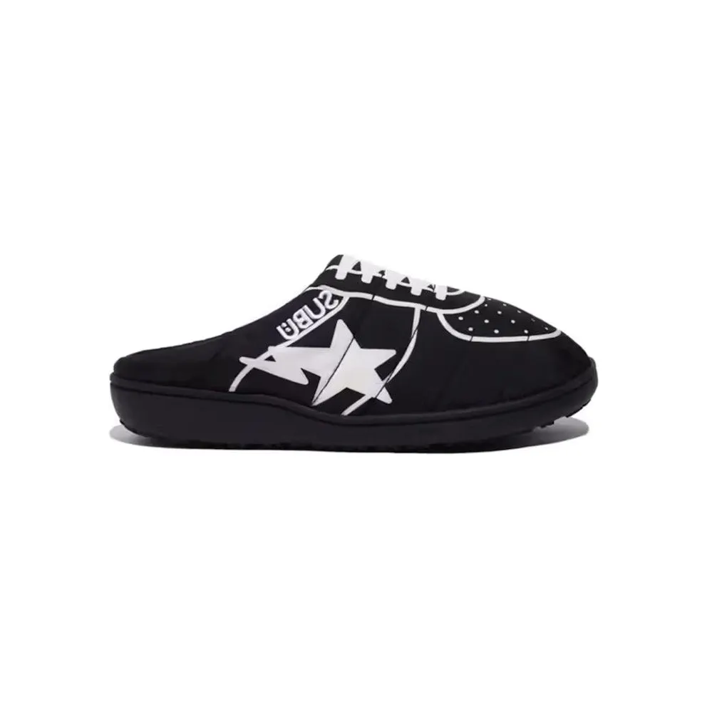 BAPE x Subu Puffer Sandals Black (1L83-191-904)