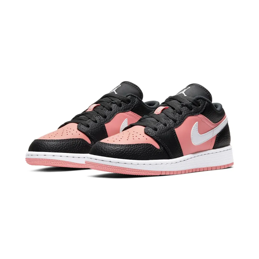 Jordan 1 Low Black Pink Quartz (GS) Black/Pink Quartz (554723-016)
