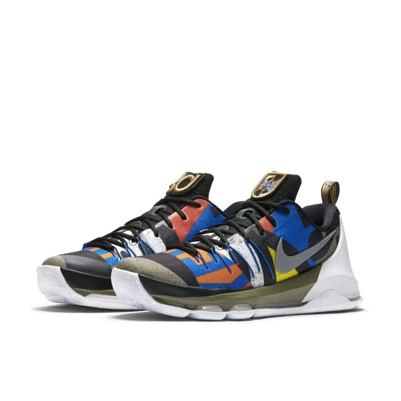 Nike KD 8 All Star (2016) White/Metallic Silver – Black – Multicolor (829207-100)