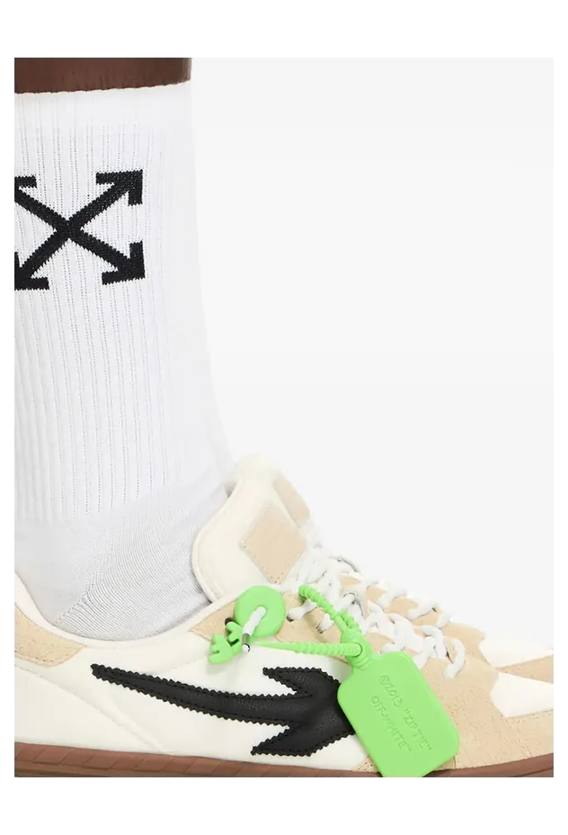 Off-white End of Play Patch Suede-panelled “Neutrals/White” (M2ALS6F002 WHIBE) (2)