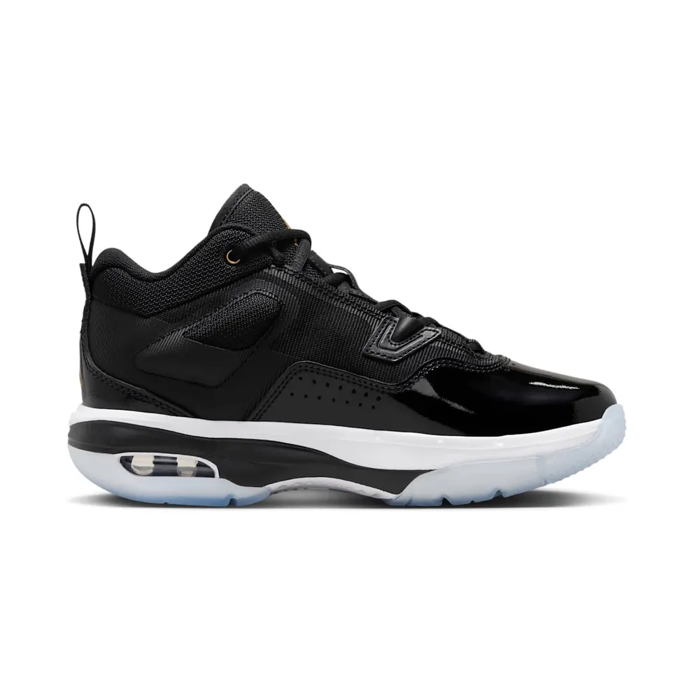 Jordan Stay Loyal 3 Black White Football Grey Metallic Gold (FB9922-002)