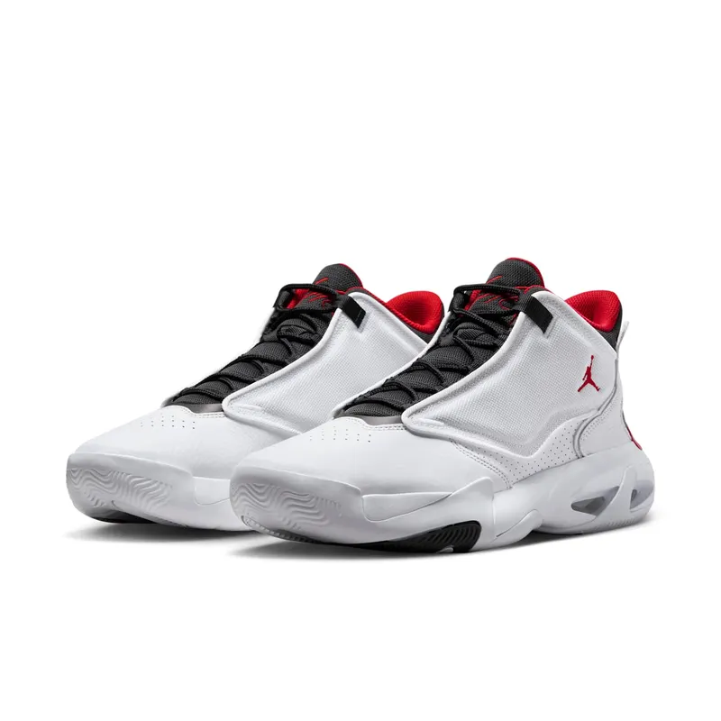 Jordan Max Aura 4 White Black University Red (DN3687-160)