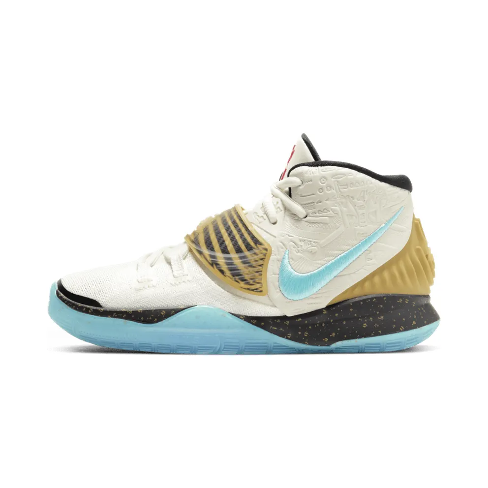 Nike Kyrie 6 Concepts Golden Mummy (GS) Sand/Teal-Metallic Gold (CV5572-149)