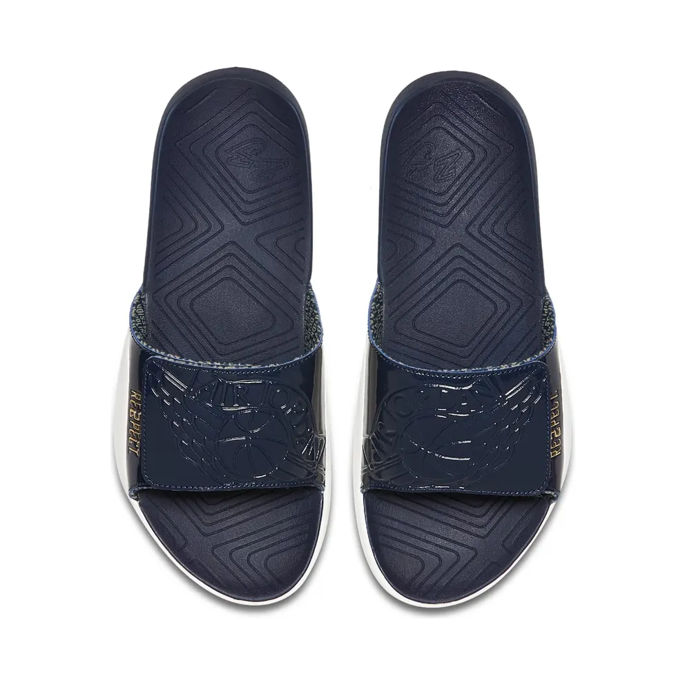 Jordan Hydro 7 Re2pect College Navy/Metallic Gold-White (AO1566-402)