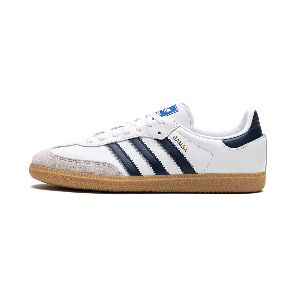 adidas Samba OG Schuh Cloud White / Night Indigo / Gum (IF3814)