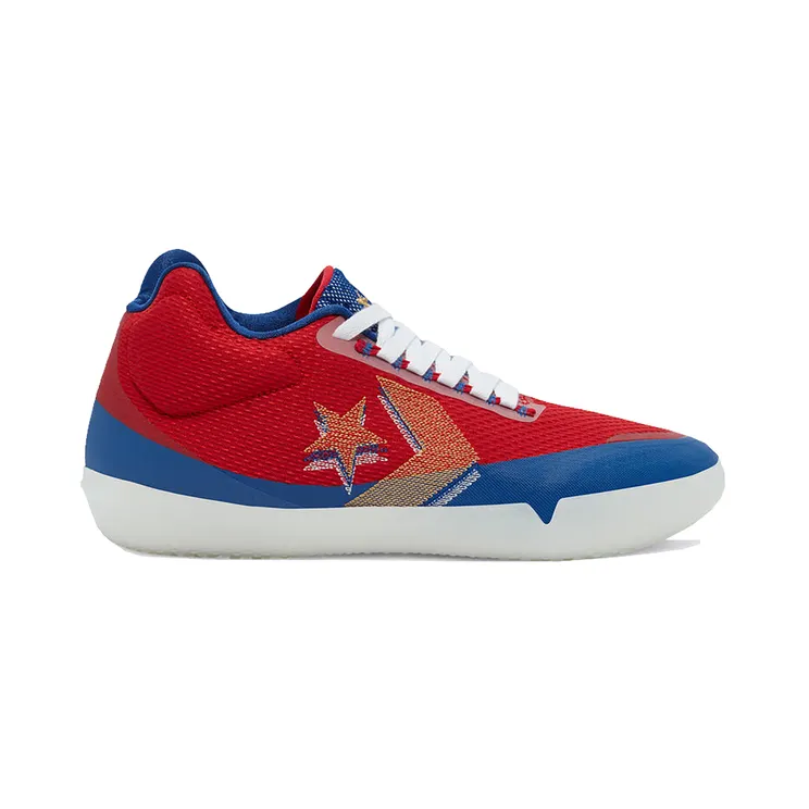 Converse All Star BB Evo Mid ‘ABA’ Enamel Red/Rush Blue/White (169648C)