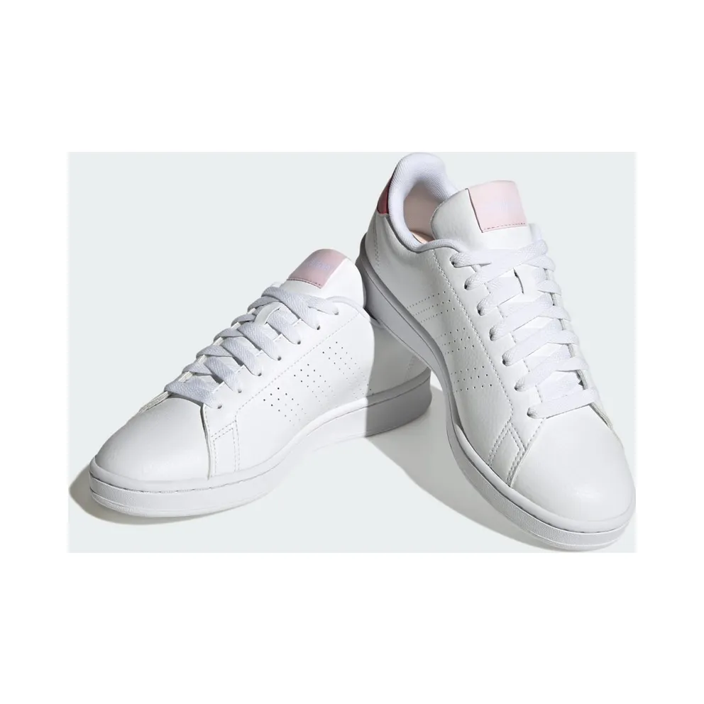 Adidas Advantage Cloud White / Cloud White / Pink Strata (HR0322)