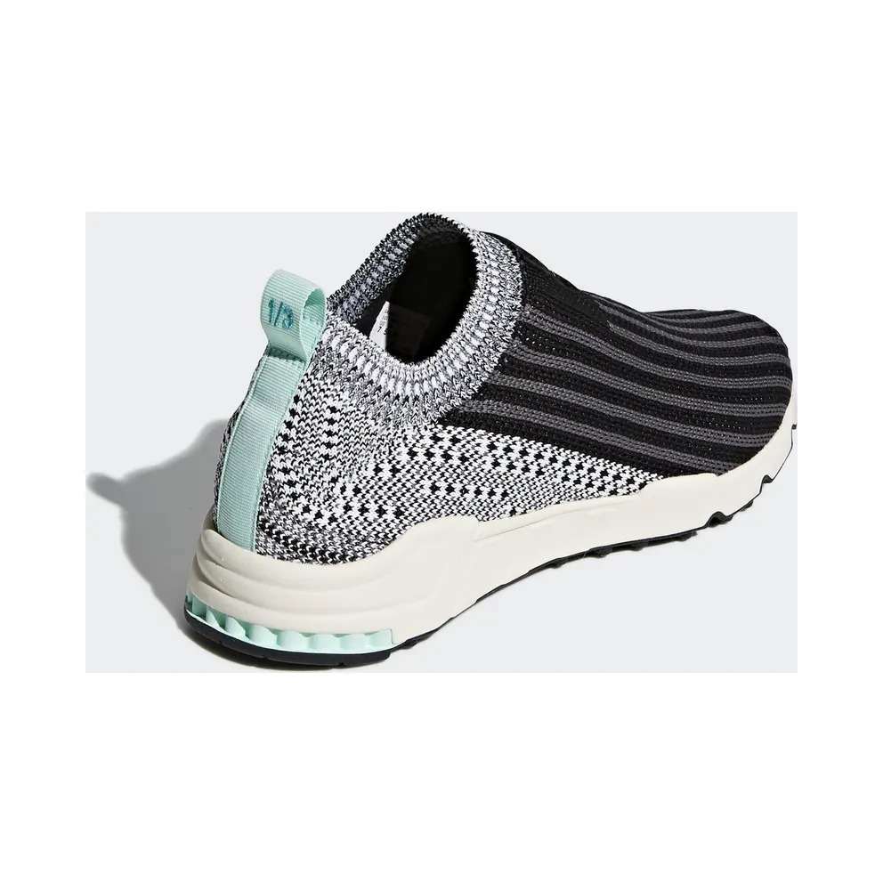 adidas EQT Support Sock Black White Clear Mint (W) Core Black/Cloud White/Clear Mint (B37528)