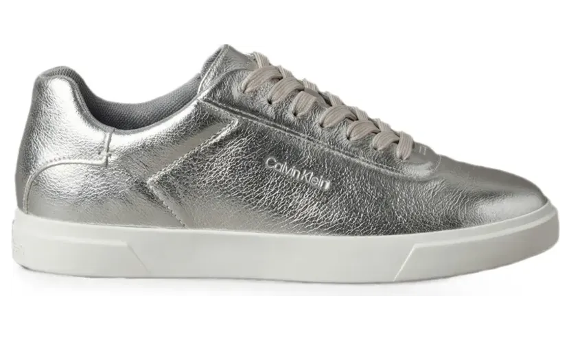 Calvin Klein Sneakers mit Logo-Print – Silber (HW0HW03289PE6)