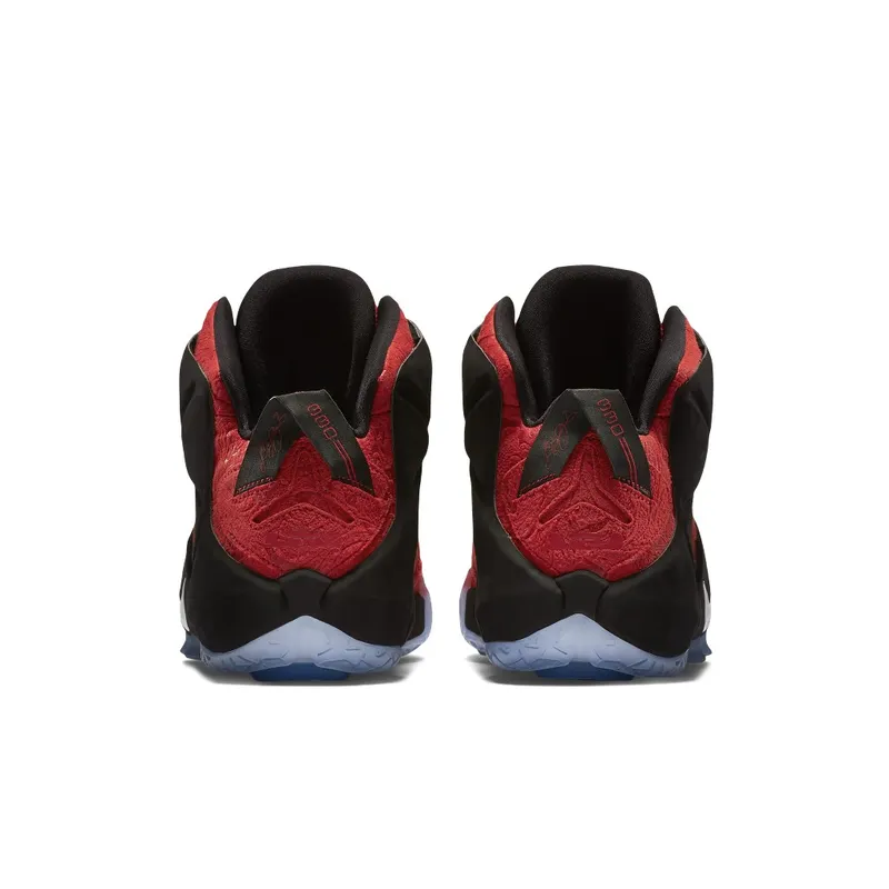 Nike LeBron 12 EXT King’s Cloak University Red/University Red-Black-Metallic Gold (748861-600)