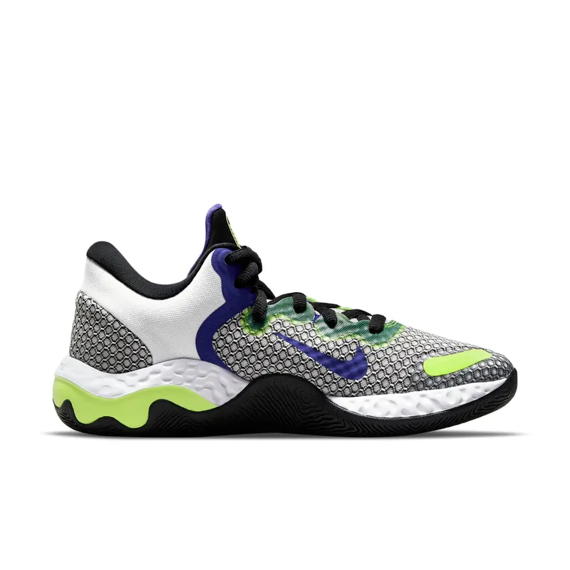 Nike Renew Elevate 2 White Volt Indigo (CW3406-101)