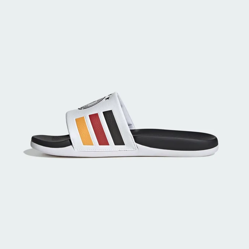 Adidas adilette Comfort 2.0 Duitsland Slides Cloud White / Core Black / Collegiate Gold (HQ2527)
