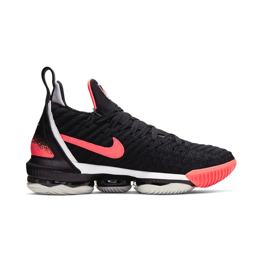 Nike LeBron 16 Black Hot Lava Black/Hot Lava-Flat Silver (CI1521-001)