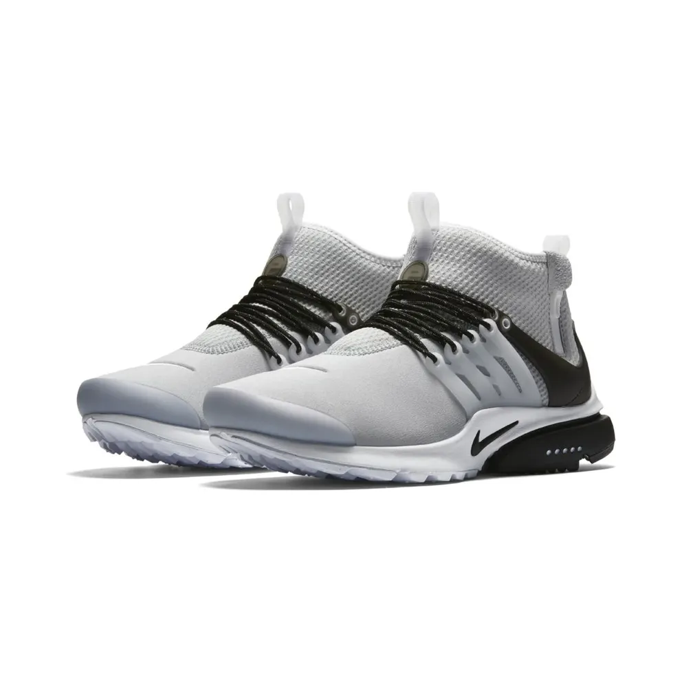 Nike Air Presto Mid Utility Wolf Grey Wolf Grey/Black-White (859524-005)
