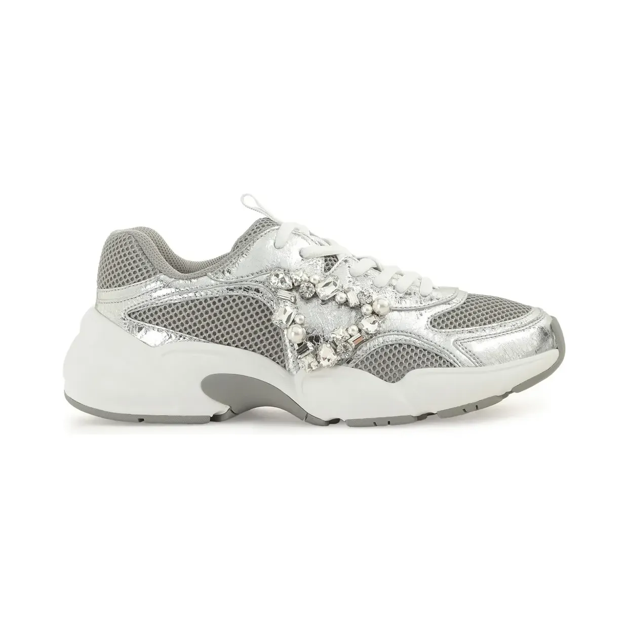 Sergio Rossi Precious “Silver” (B10800MFL296400)