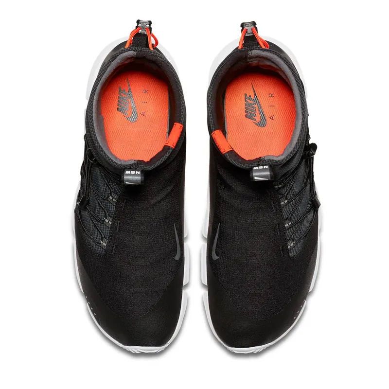 Nike Air Footscape Mid Utility DM Black Safety Orange (AH8689-001)