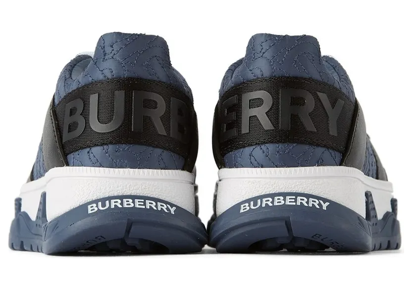 Burberry Kids Blue & Black Monogram Quilted PEBBLE BLUE (8046082) (2)
