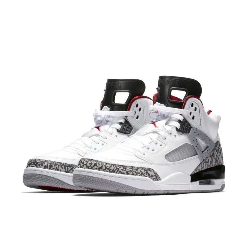 Jordan Spizike White Cement (2017) White/Varsity Red-Cement Grey-Black-Dark Grey (315371-122)