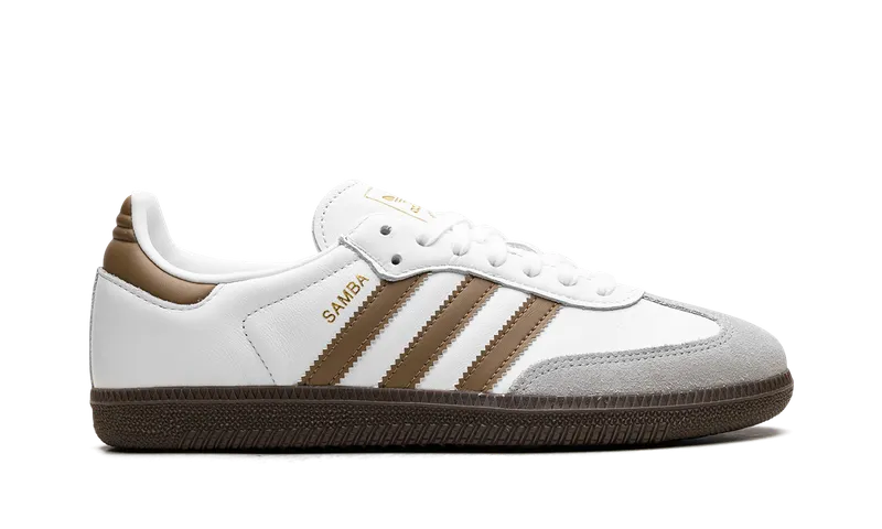 Adidas Samba OG “Cloud White / Brown Desert” (JH8796)