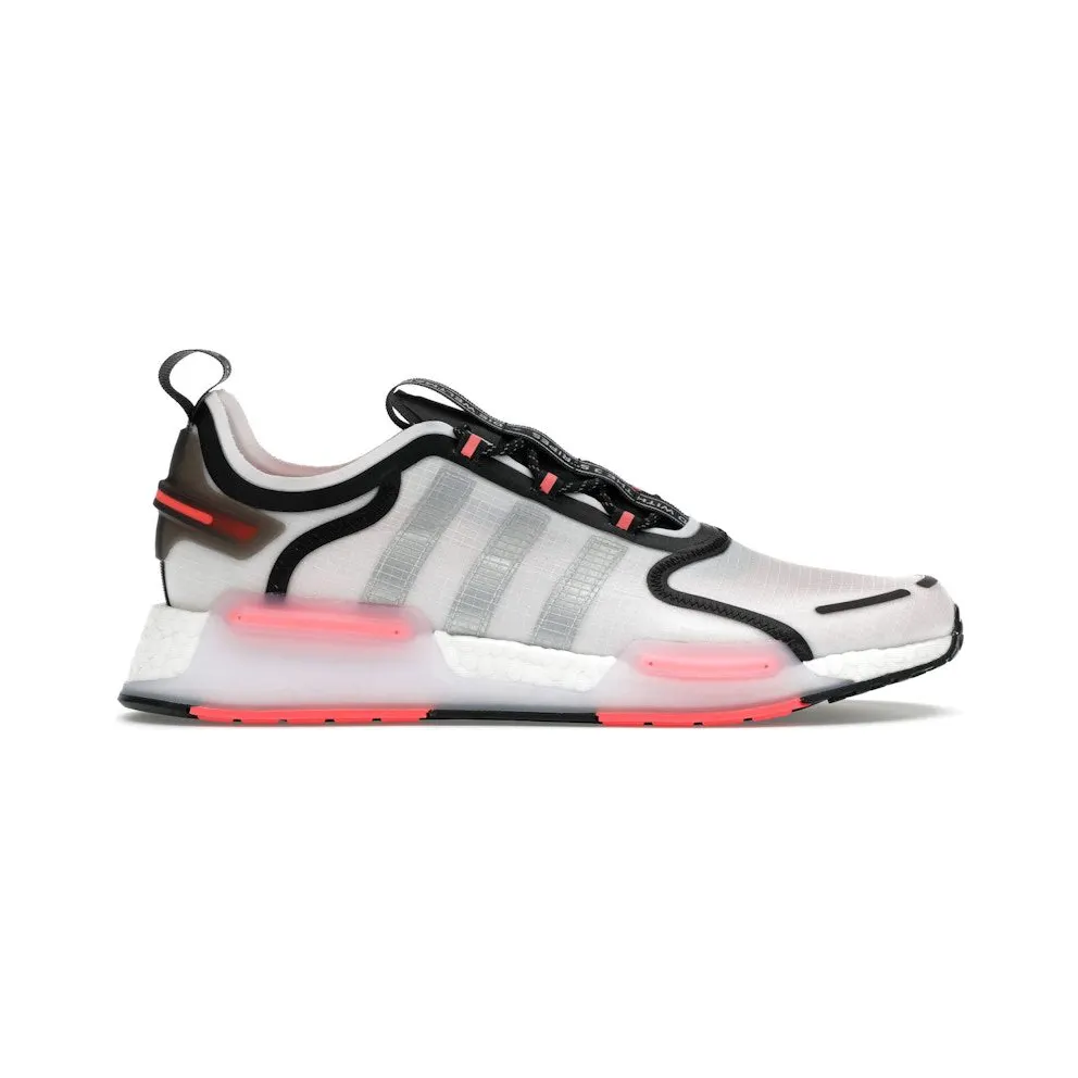 adidas NMD R1 V3 White Matte Silver Crimson (GW1860)