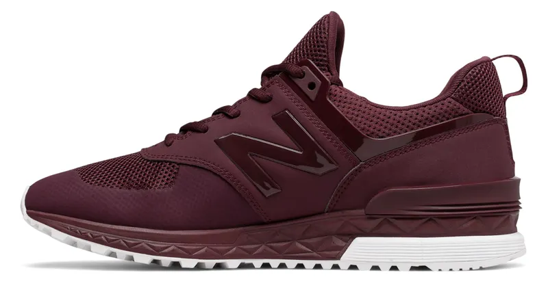 New Balance 574 Sport Maroon Maroon (MS574SBG)