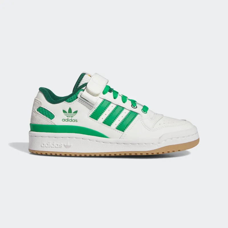 adidas Forum Low Kids Cloud White / Green / Gum (IF2680)